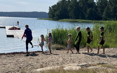 Simskola på Muskö i sommar!